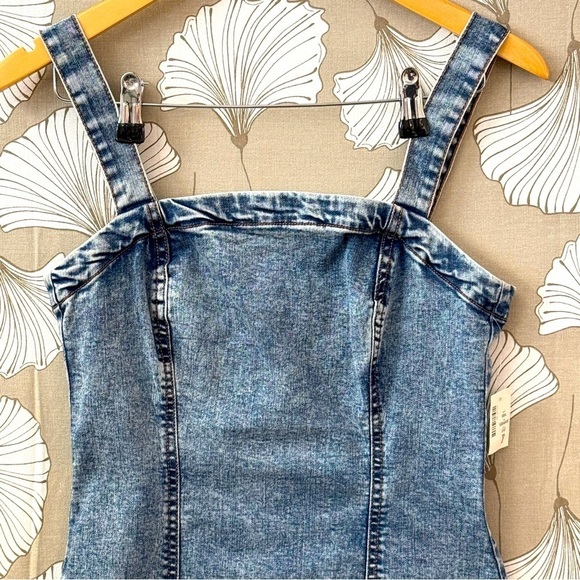 Aeropostle Denim Acid Washed Jean Dress Small - Picture 2 of 7